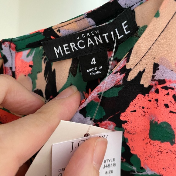 J. Crew Mercantile Floral Midi Dress - Picture 4 of 6